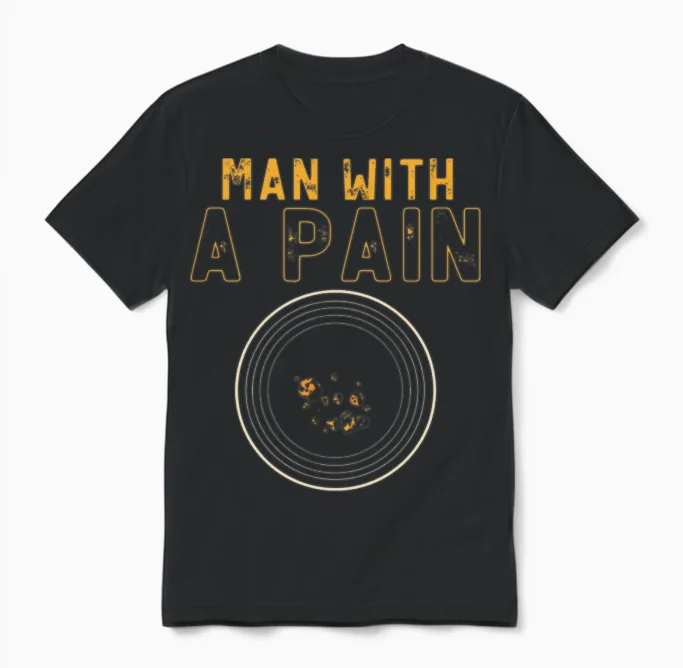 Gold Panning, Gold Digger Unisex T-Shirt in Black