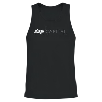 Billions Axe Capital Horizontal Logo Unisex Tank Top - Black – 2