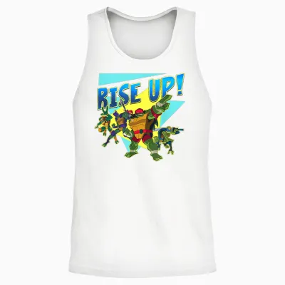 Tmnt - Rise Up! Unisex Tank Top - White