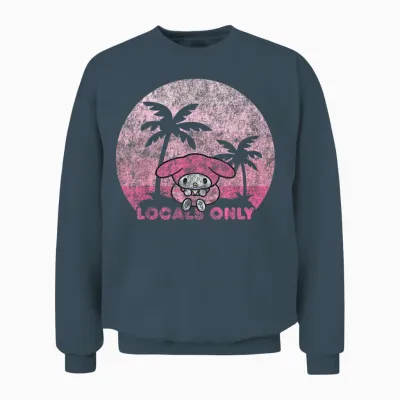 My Melody Locals Only Unisex Sweatshirt - Dark Heather