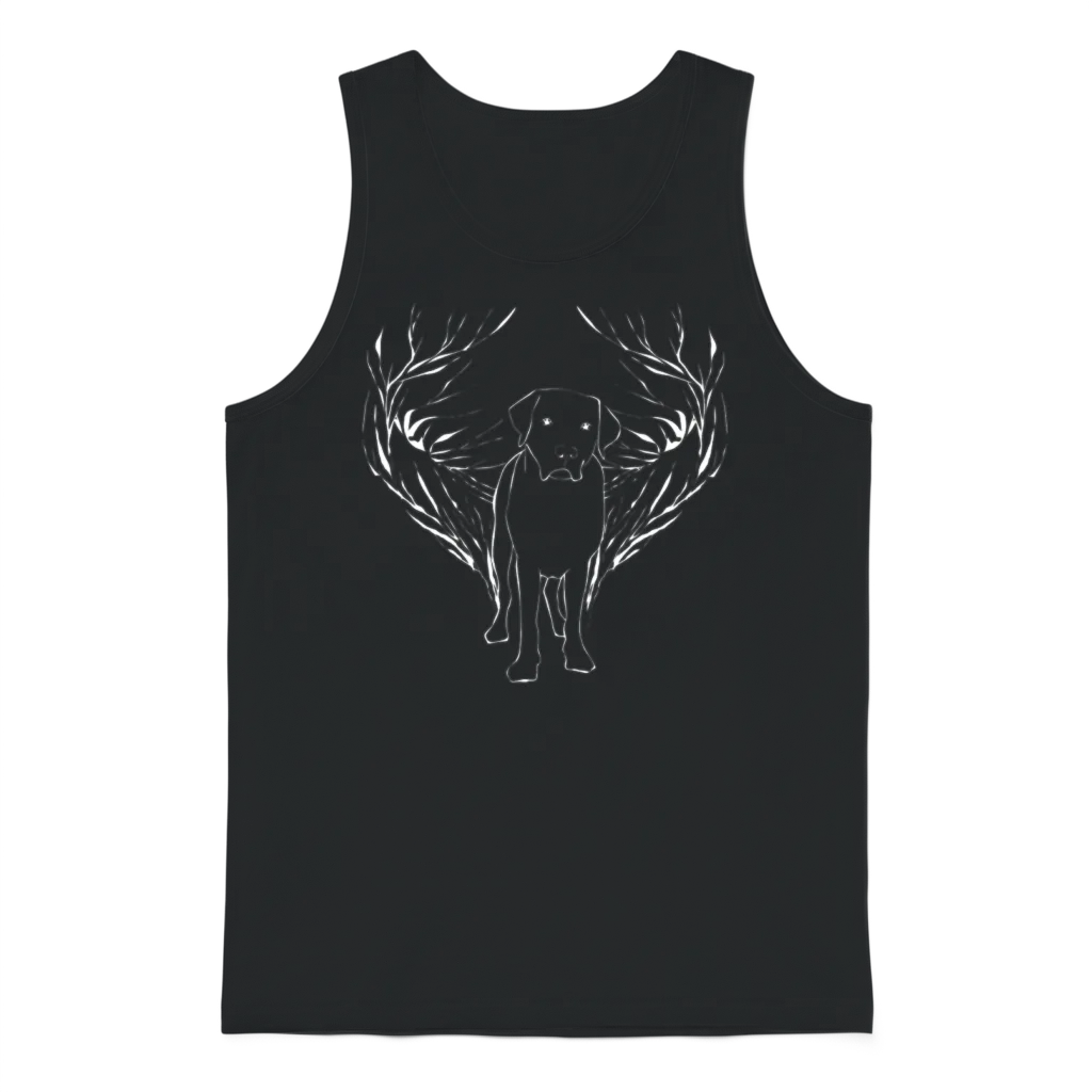 Labrador Retriever Dogs Dog โ Lovers Unisex Tank Top - Black