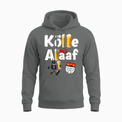 Kölle Alaaf Cologne Carnival Cathedral Beer Confetti Costume Unisex Hoodie - Graphite Heather
