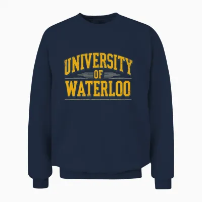 University of Waterloo Unisex Sweatshirt - Navy
