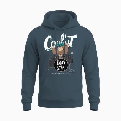 Funny Children 54 Unisex Hoodie - Dark Heather
