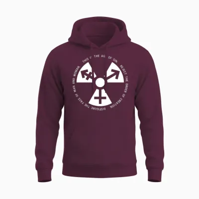 Age of Sin Unisex Hoodie - Maroon