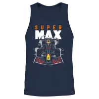 Max Verstappen 33 Unisex Tank Top - Navy – 2