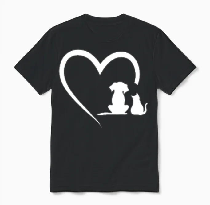 Dog Puppy Dog Cat Heart Dog Lover - Dog & Cat