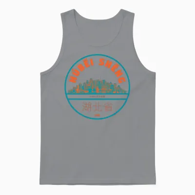 Hubei China Unisex Tank Top - Sport Grey