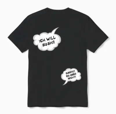 Schwangerschaft Verkünden, Werdende Mama, Schwangere Mutter Unisex T-Shirt - Black