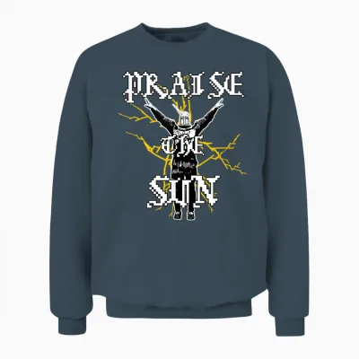Praise the Sun Sunbro Gaming Unisex Sweatshirt - Dark Heather