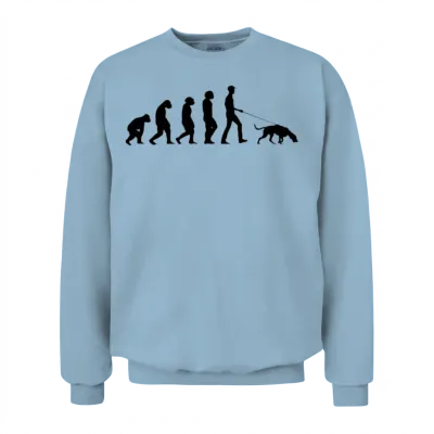 Dog Pet-Animals Accessories Dog-Moms Dog-Dad Unisex Sweatshirt - Light Blue