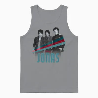Disney Channel Jonas Nick Joe and Kevin Unisex Tank Top - Sport Grey