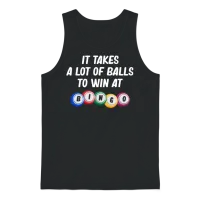 Bingo Players, Bingo, Bingo Balls Unisex Tank Top - Black – 1