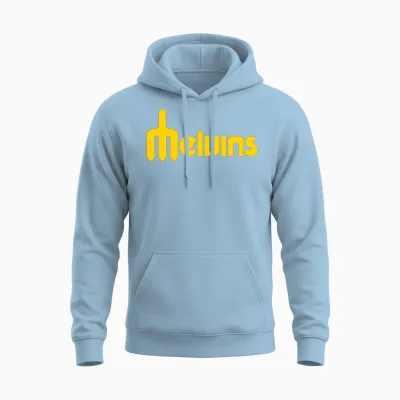 Melvins Unisex Hoodie - Light Blue