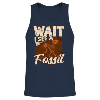 Archaeologist Artifacts Anthropologist Archaeology Unisex Tank Top - Navy