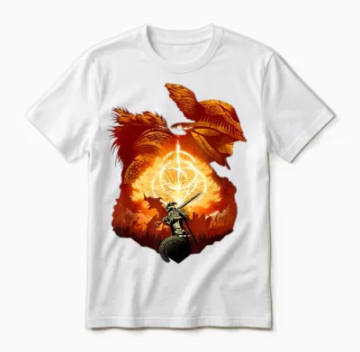 Elden Adventure Video Game Unisex T-Shirt - White