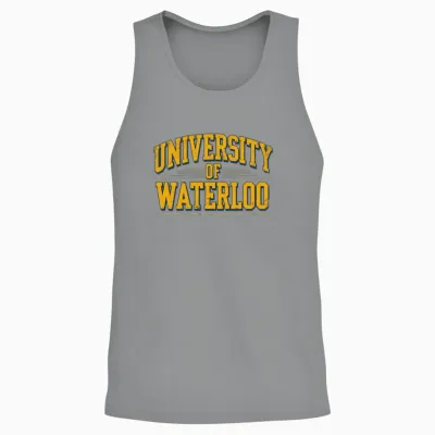 University of Waterloo Unisex Tank Top - Sport Grey