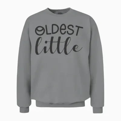 Oldest Little Unisex Sweatshirt - Sport Grey
