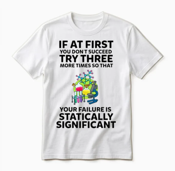 Science Teacher Funny Science Unisex T-Shirt in White