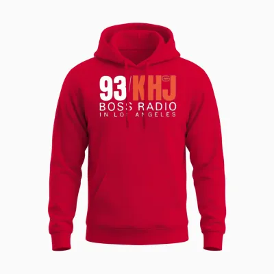 93 Khj Boss Radio Unisex Hoodie - Red