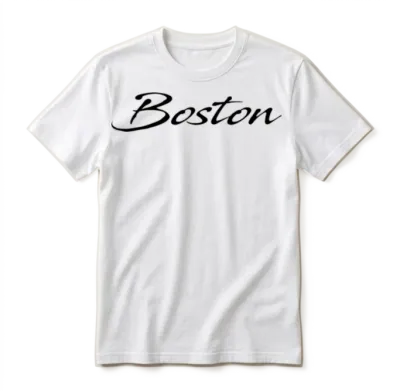 Boston Unisex T-Shirt - White