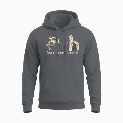Sir Graves Count Scary Detroit Unisex Hoodie - Charcoal