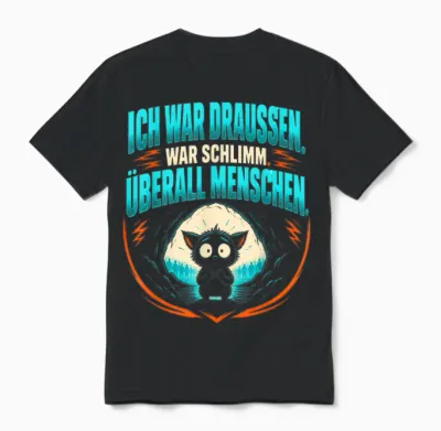Sarkasmus Ironie Sarkastischer Spruch Humor Lustig Sarkasmus Unisex T-Shirt - Black