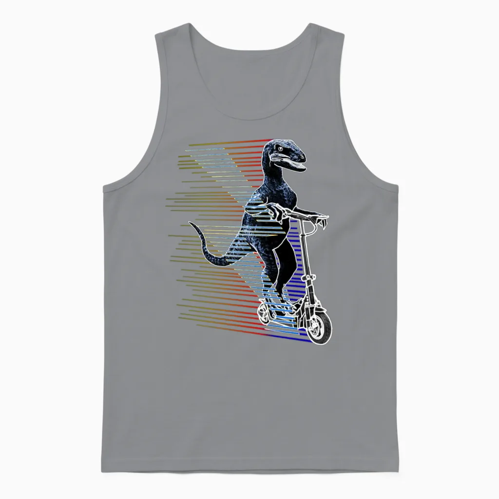 Escooter Electroroller E-Roller Raptor Bestseller Unisex Tank Top in Sport Grey