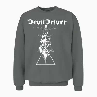 Devil Driver - Devil Driver Awesome Unisex Sweatshirt - Graphite Heather