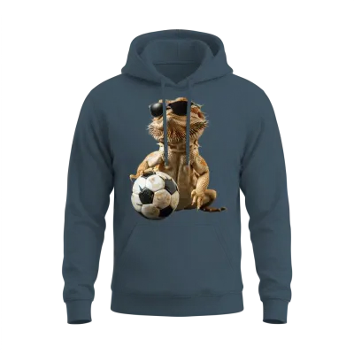 Bearded Dragon Unisex Hoodie - Dark Heather