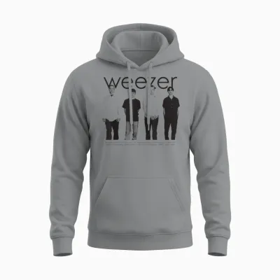 Weezer - Blue T-Shirt Album Anniversary Watchlist, Blue, S Unisex Hoodie - Sport Grey