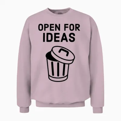 Funny Quotes, Funny Quotes, Cool Quote, Cool Quote Unisex Sweatshirt - Light Pink