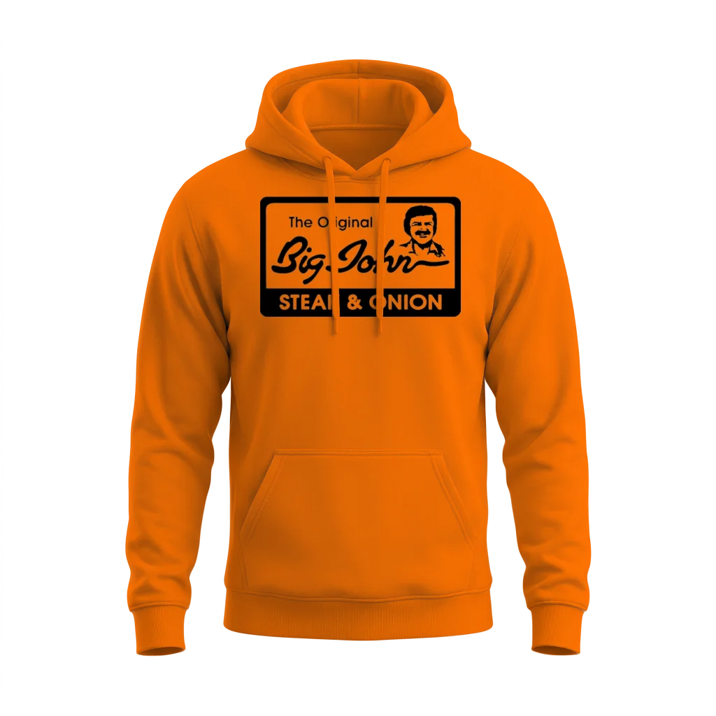 Big John Unisex Hoodie - Safety Orange