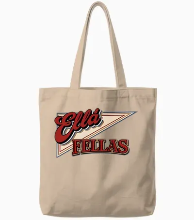 Ella Surname Funny Retro Vintage 80s 90s Gifts for Men Women Tote Bags - Natural
