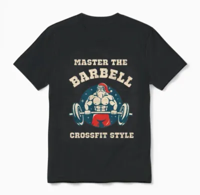 Master the Barbell Crossfit Hour Unisex T-Shirt - Black