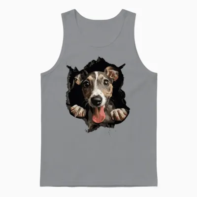 Whippet Unisex Tank Top - Sport Grey
