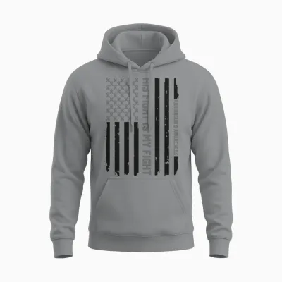 Parkinsons Disease Awareness Ribbon Unisex Hoodie - Sport Grey