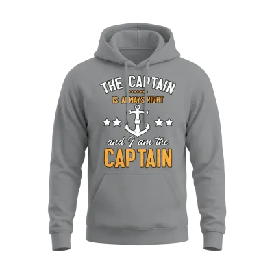 Boating Gifts for Dad Boating Gift for Boat Owner Unisex Hoodie - Sport Grey