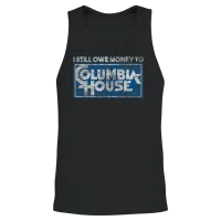 I Still Owe Money to Columbia House Unisex Tank Top - Black – 2
