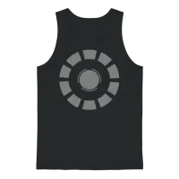 Arc Reactor Unisex Tank Top - Black – 1