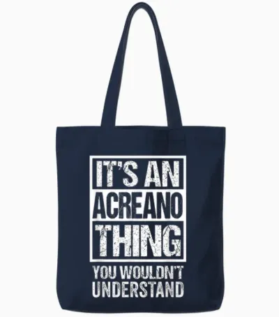 It's an Acreano Thing You Wouldn't Understand Brazil Brasil Tote Bags - Navy