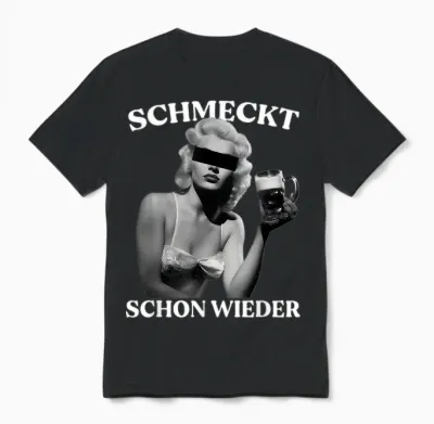 Schmeckt Schon Wieder Unisex T-Shirt - Black