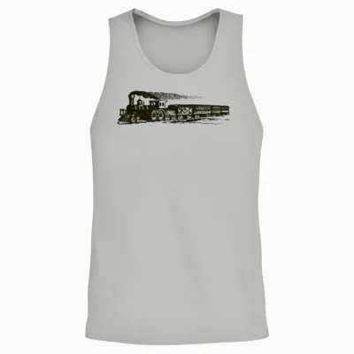 Train Unisex Tank Top - Ash
