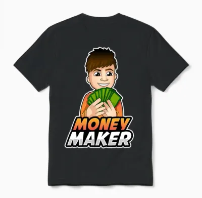 Cash in Hand Unisex T-Shirt - Black
