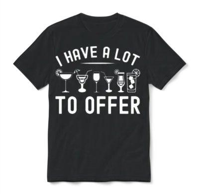 Bartending Mixologist Funny Bartender Unisex T-Shirt - Black