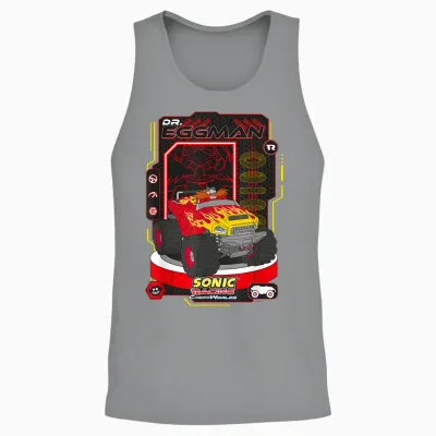 Sonic Le Hérisson : Crossworlds Unisex Tank Top - Sport Grey