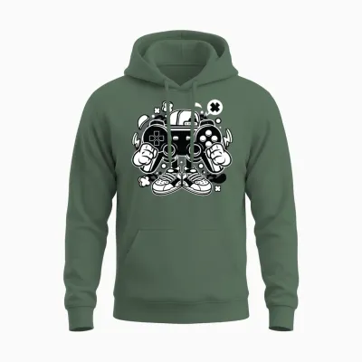 Ready to Play Unisex Hoodie - Military Green