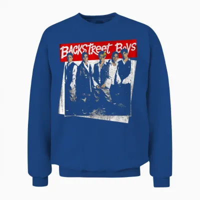Backstreet Boys Vintage Photo Unisex Sweatshirt - Royal