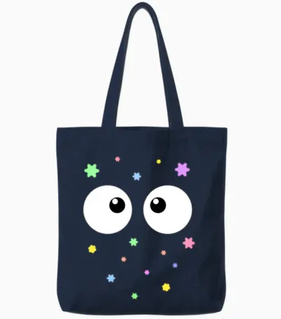 Soot Sprite Products Tote Bags - Navy