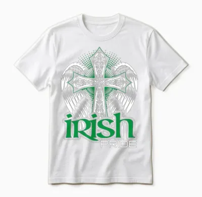 Irish Pride – Patricks Day Unisex T-Shirt - White